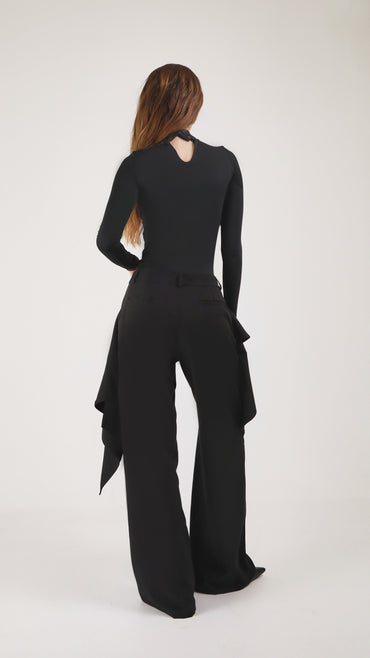 Carmen Body Cuello Alto Negro