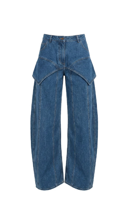 Eugenia Jeans Azul