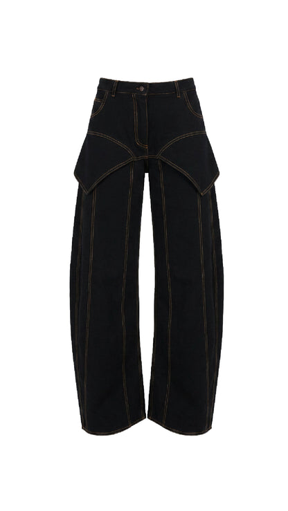 Eugenia Jeans Negro