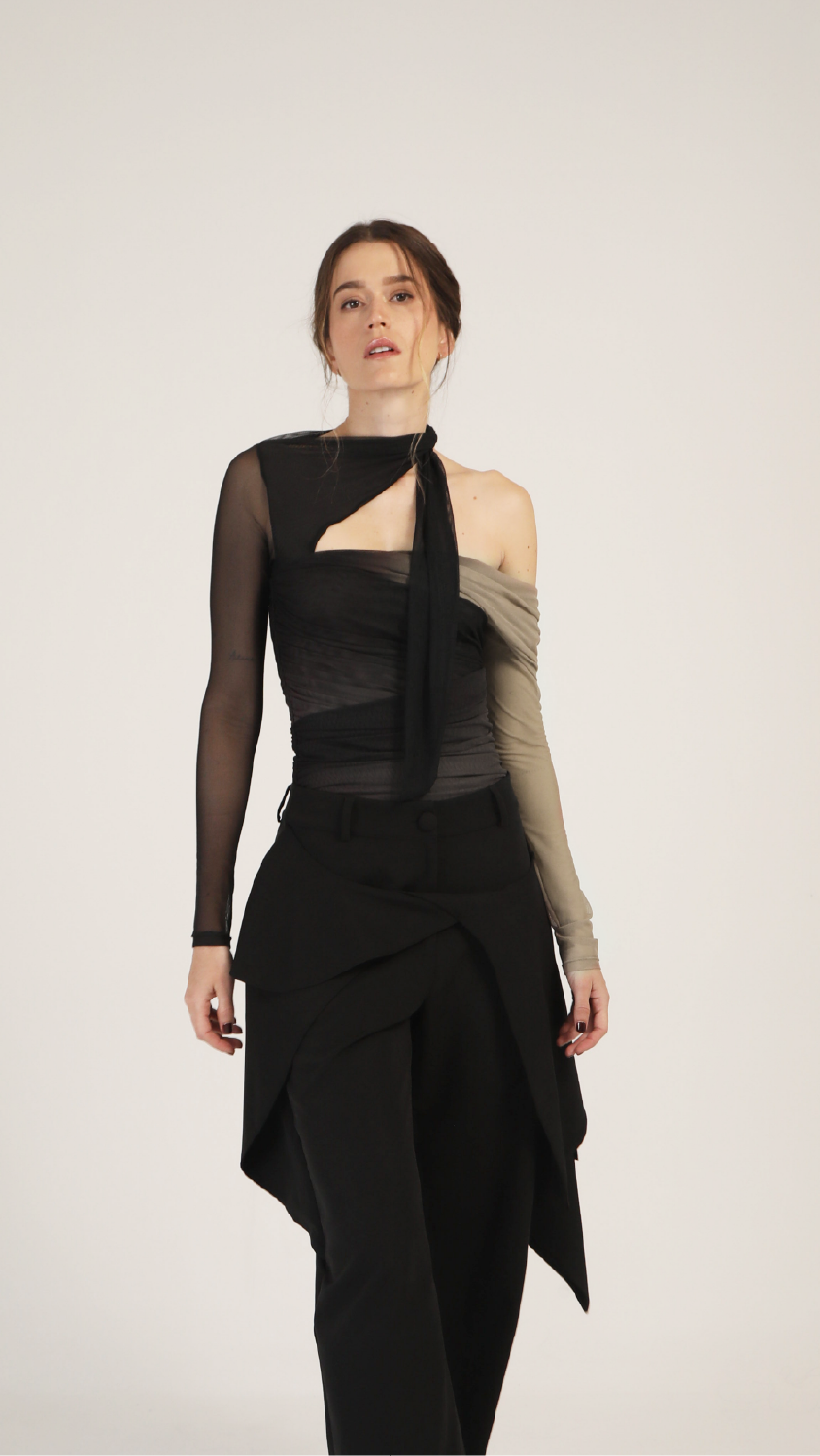 Rosa Body Malla Negro